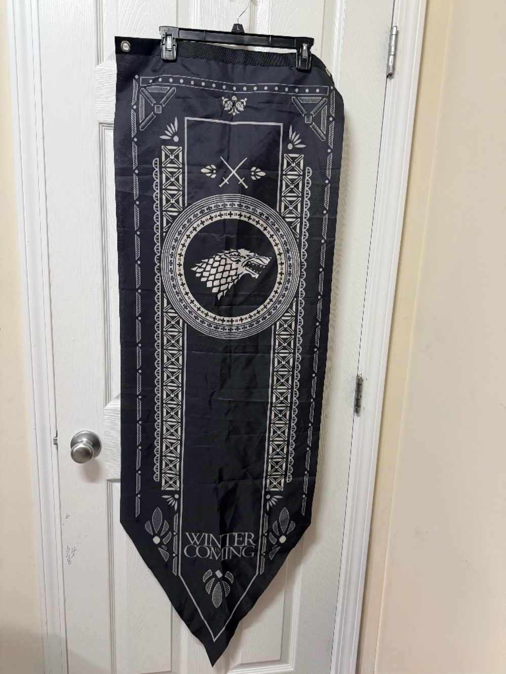 Game of Thrones * Stark Tournament Banner * 60 x 19 Fabric Poster Print